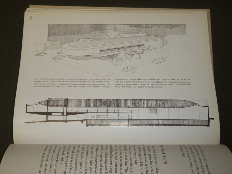 1957 A TESTAMENT BOOK BY FRANK LLOYD WRIGHT - NICE ILLUSTRATIONS - KD 5279