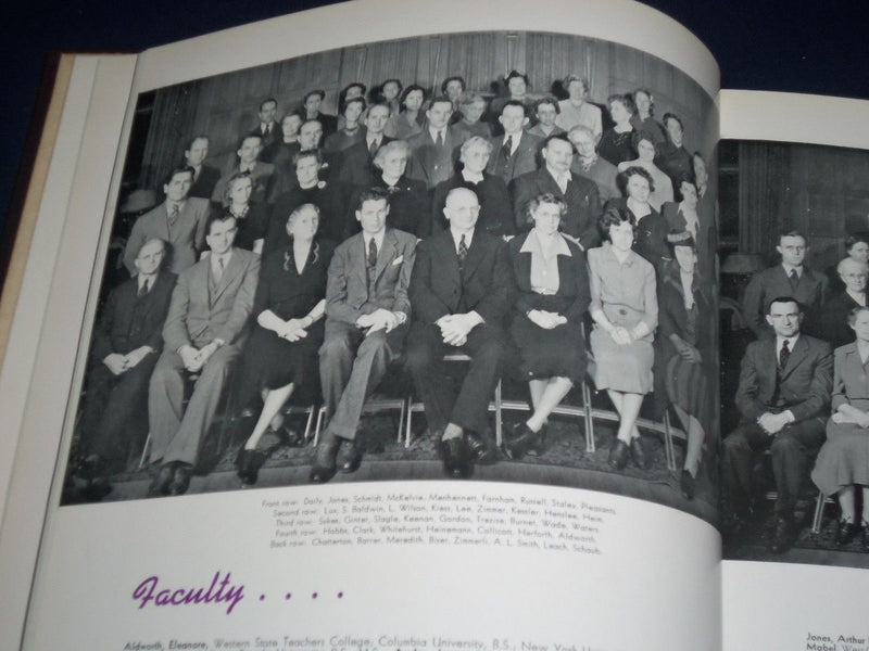 1942 SERPENTINE STATE TEACHERS COLLEGE YEARBOOK - WEST CHESTER PA - YB 345