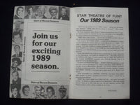 1989 THE DESERT SONG PROGRAM - STAR THEATRE OF FLINT - MANY SIGNATURES - J 9722