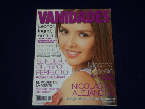 2006 JANUARY 17 VANIDADES MAGAZINE - MARLENE FAVELA COVER - SP 9856