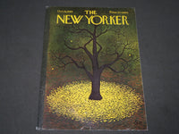 1965 OCTOBER 16 NEW YORKER MAGAZINE FRONT COVER ONLY - GREAT ART FOR FRAMING