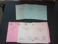 1993 TOWNSEND TELEVISION - TELEVISION SCRIPTS - LOT OF 7 - O 3097