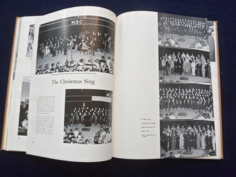 1956 MONTANAN MONTANA STATE UNIVERSITY YEARBOOK - BOZEMAN, MONTANA - YB 3098