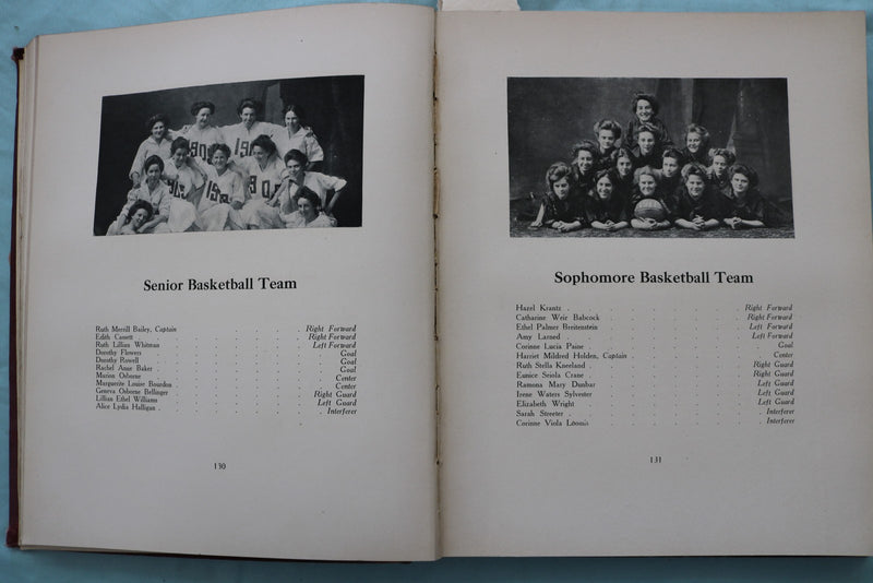 1910 THE LLAMARADA MT. HOLYOKE COLLEGE YEARBOOK - SOUTH HADLEY, MA - YB 3589