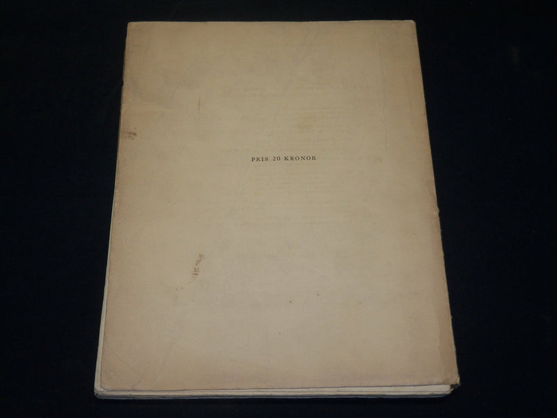 1931 HALLAR TEMPEL OCH STAVKYRKOKR SOFTCOVER BOOK BY GERDA BOETHIUS - KD 5874