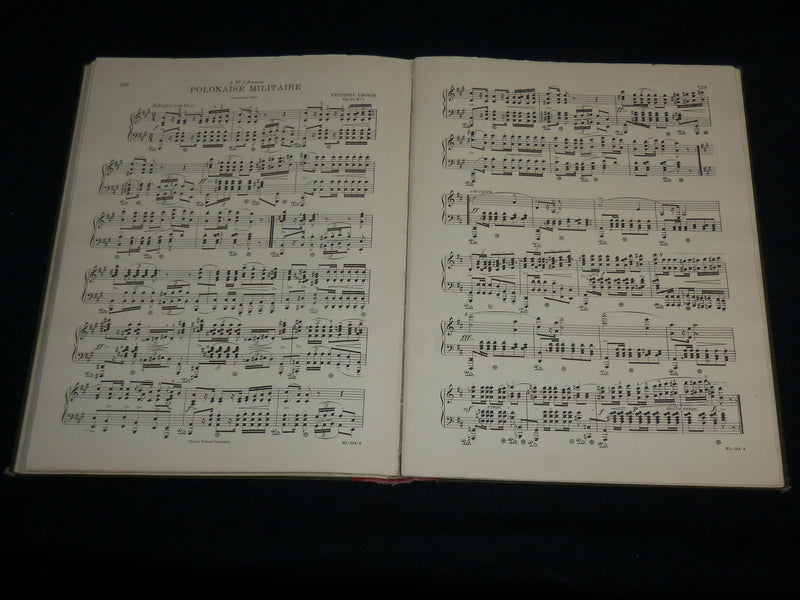 1903 FREDERIC CHOPIN FORTY PIANO COMPOSITIONS BOOK BY JAMES HUNEKER - R 704R