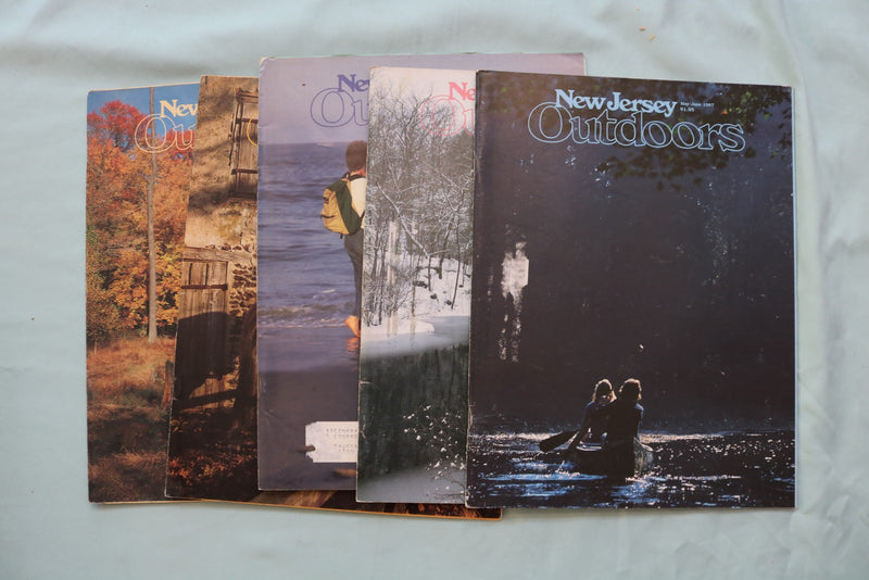 1986-1998 NEW JERSEY OUTDOORS MAGAZINE - LOT OF 30 - O 3762