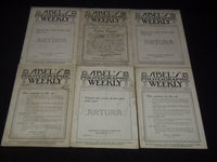 1917-1929 ABEL'S PHOTOGRAPHIC WEEKLY MAGAZINE LOT OF 24 ISSUES - O 3074H