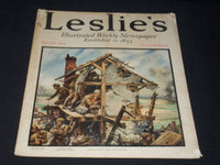 1915 OCTOBER 7 LESLIE'S ILLUSTRATED MAGAZINE - DIRECTING THE BUG GUNS - E 5567