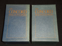 1982 THE CONCORD DESK ENCYCLOPEDIA BOXED SET OF 3 - LOT OF 2 - R 701N
