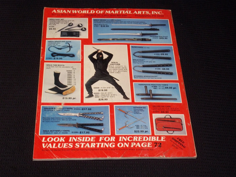 1986 SEPTEMBER BLACK BELT MAGAZINE - CHUCK NORRIS FRONT COVER - E 7789