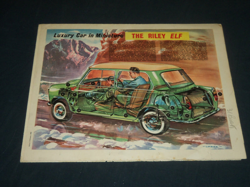 1962 FEBRUARY 3 EAGLE - BRITISH WEEKLY NEWSPAPER COMIC SECTION - NP 4377