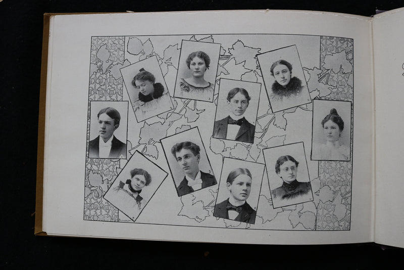 1896 MAY THE PRINCETONIA PRINCETON HIGH SCHOOL YEARBOOK- PRINCETON, IL - YB 3487