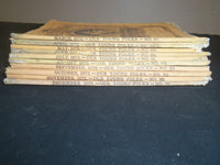 1872 OUR YOUNG FOLKS MAGAZINE - LOT OF 10 ISSUES - WR 1206