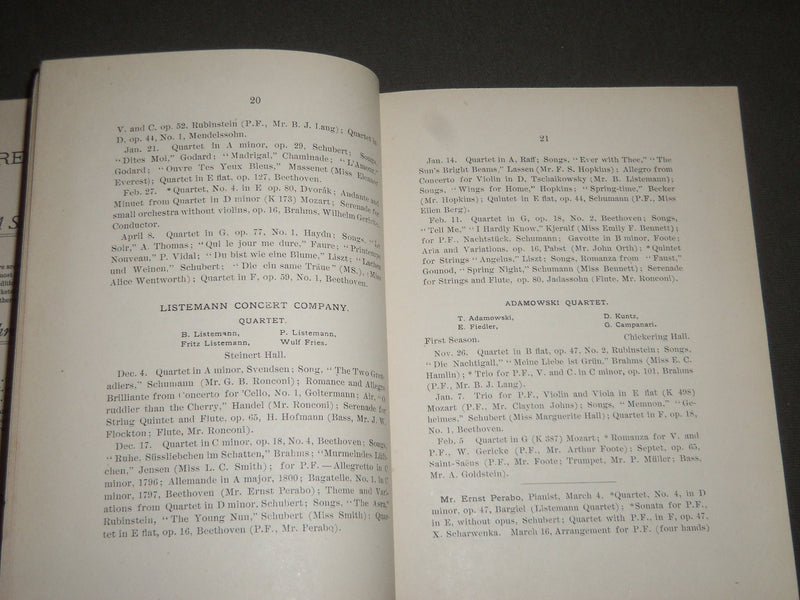 1888-1889 THE MUSICAL YEARBOOK OF THE UNITED STATES VOLUME NO. 6 - J 2532