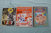 1940'S-1970'S CIRCUS PROGRAMS AND MAGAZINES - LOT OF 39 - O 3727