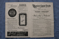1892-1893 BOWDOIN SQUARE THEATRE PROGRAM - LOT OF 4 - BOSTON, MA - K 2608