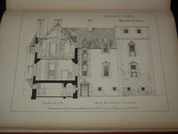 1887 PUGIN STUDENTSHIP DRAWINGS VOLUME #43 OF 200 - G. WASHINGTON BROWNE - Z 285