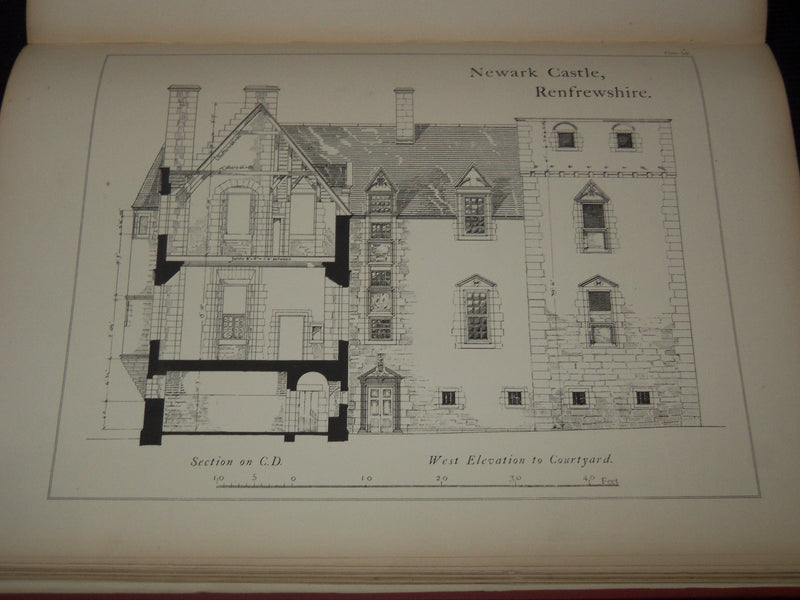 1887 PUGIN STUDENTSHIP DRAWINGS VOLUME #43 OF 200 - G. WASHINGTON BROWNE - Z 285