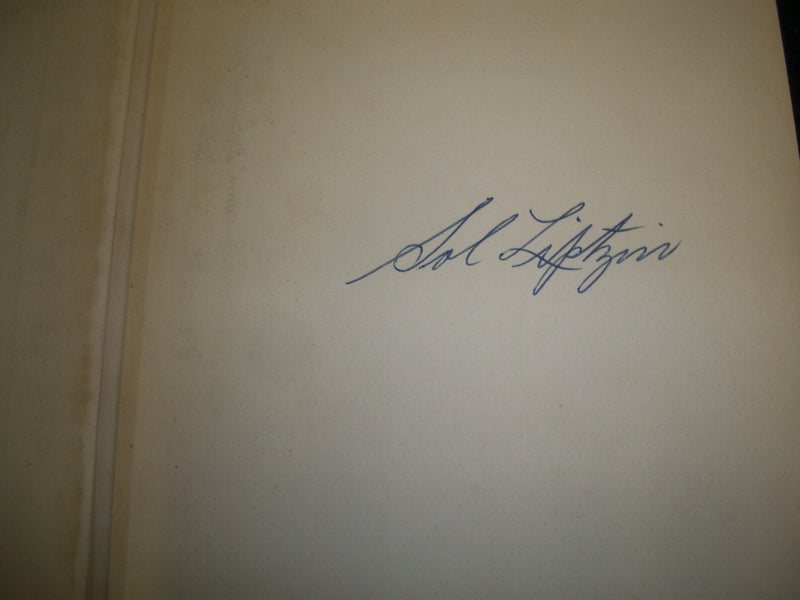 1958 GENERATION OF DECISION JEWISH REJUVENATION BY SOL LIPTZIN SIGNED - KD 585