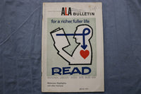 1961 ALA BULLETIN - SOFTCOVER BOOKS - LOT OF 2 - K 3233