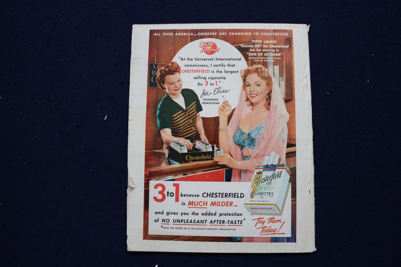 1952 JUNE RADIO-TV MIRROR MAGAZINE - CLAIRE NIESEN COVER - E 12944