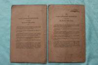 162-1863 YALE LITERARY MAGAZINE - LOT OF 2 - K 3284