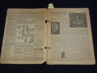 1930-1931 CURRENT EVENTS BOUND NEWSPAPER- BOBBY JONES- 28 ISSUES - NP 2151B