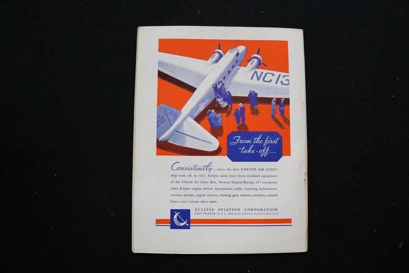 1934 MAY AERO DIGEST MAGAZINE - WACO MODEL C COVER - E 10687