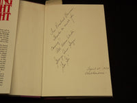 1983 BUYING THE NIGHT FLIGHT HARDCOVER BOOK SIGNED BY GEORGIE GEYER - KD 7675