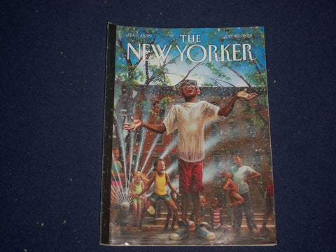 2018 JULY 23 THE NEW YORKER MAGAZINE - ILLUSTRATED COVER - NY 2293