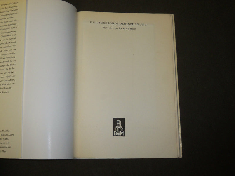 1955 KRONEN UND KLEINODIEN BY HANS THOMA ART CATALOG - GERMAN - J 3805