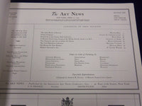 1928 APRIL 14 THE ART NEWS MAGAZINE VOL. 26 NO. 28 - GREAT PRINTS & ADS - J 2033