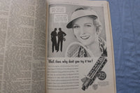 1932 JUNE COSMOPOLITAN MAGAZINE - HARRISON FISHER COVER - GREAT ADS - ST 1001T
