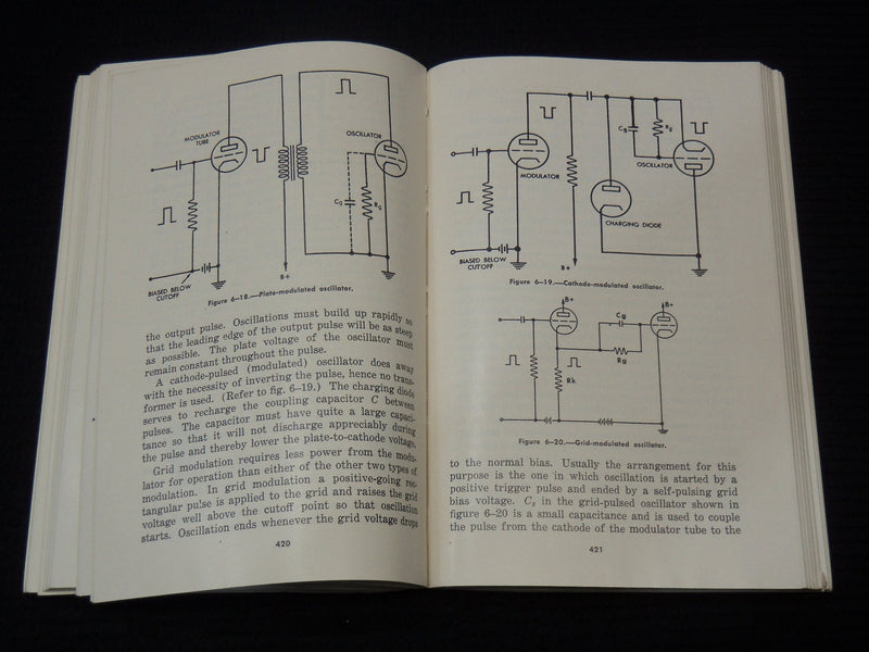 1955-1957 NAVY TRAINING COURSES - ELECTRONICS BOOKS LOT OF 2 - KD 4138