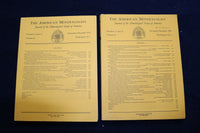 1979-1985 THE AMERICAN MINERALOGIST JOURNAL - LOT OF 13 - O 3378