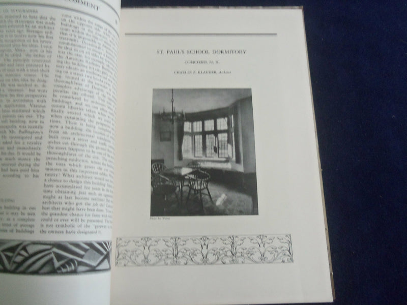 1929 FEBRUARY 5 THE AMERICAN ARCHITECT MAGAZINE -PHOTOS, STORIES & ADS - ST 7295