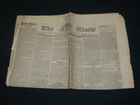 1866 JANUARY 3 THE NEW YORK WORLD - SEC. SEWARD - PHILADELPHIA FIRE - NP 5231