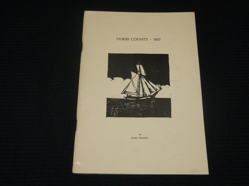1971 DUKES COUNTY INTELLIGENCER 1807 SOFTCOVER BOOK BY JAMES FREEMAN - J 7091