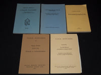 1981-1985 HUNGARIAN LITERATURE BOOKS LOT OF 5 - SOFTCOVER - O 2596J