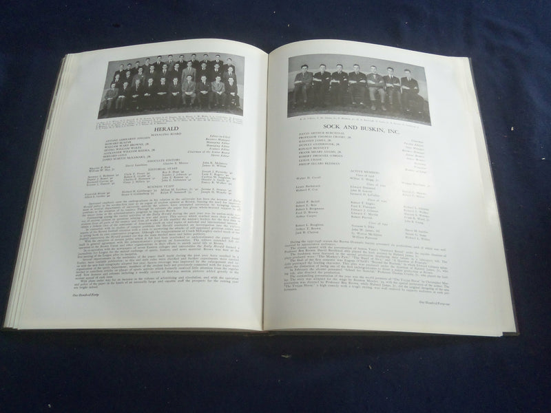 1938 LIBER BRUNENSIS BROWN UNIVERSITY YEARBOOK - PROVIDENCE, RI - YB 2644