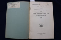 1927 PRISON ASSOCIATION OF NEW YORK ANNUAL REPORT SOFTCOVER BOOK - K 871