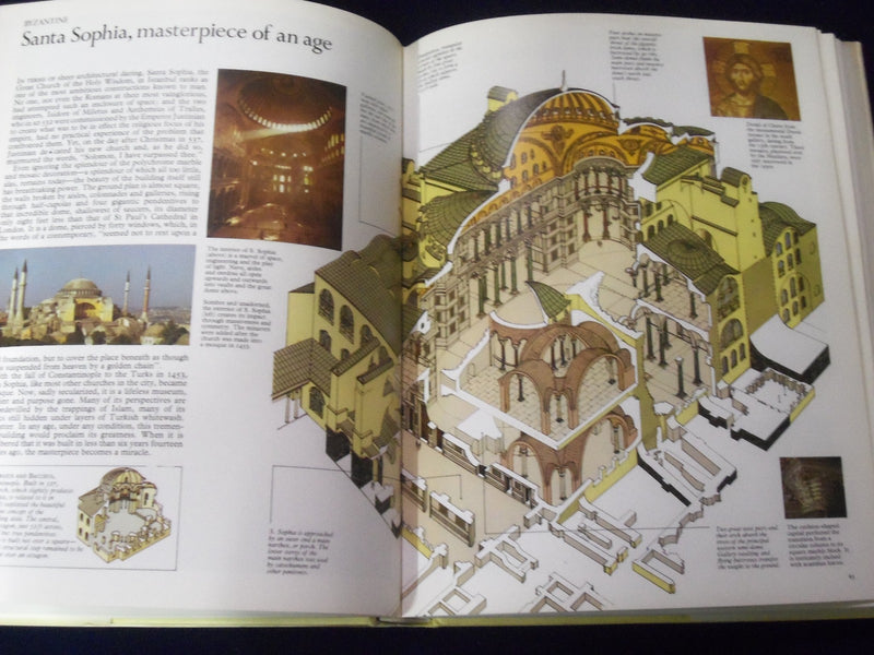 1975 GREAT ARCHITECTURE OF THE WORLD STONEHENGE TO 20TH CENTURY BOOK - KD 2183