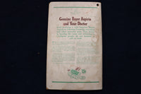 1938 NARD ALMANAC - MEIER DRUG COMPANY - COLUMBIA CITY, IN - SOFTCOVER - K 1493