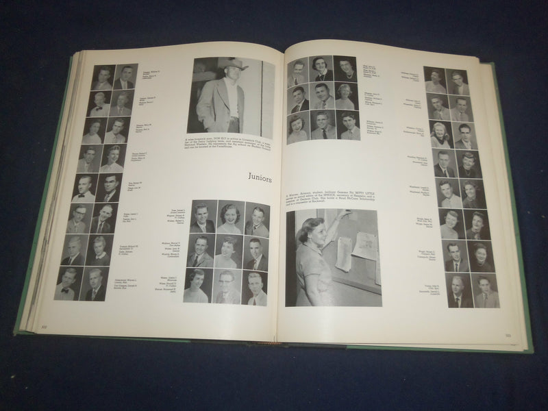 1955 SILVER SPRUCE COLORADO A&M COLLEGE YEARBOOK- FORT COLLINS, COLORADO-YB 2416