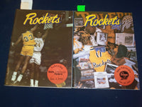 1992 JAN 2 & 15 TOLEDO UNIVERSITY ROCKETS BASKETBALL MAGAZINE - LOT OF 2- B 6479