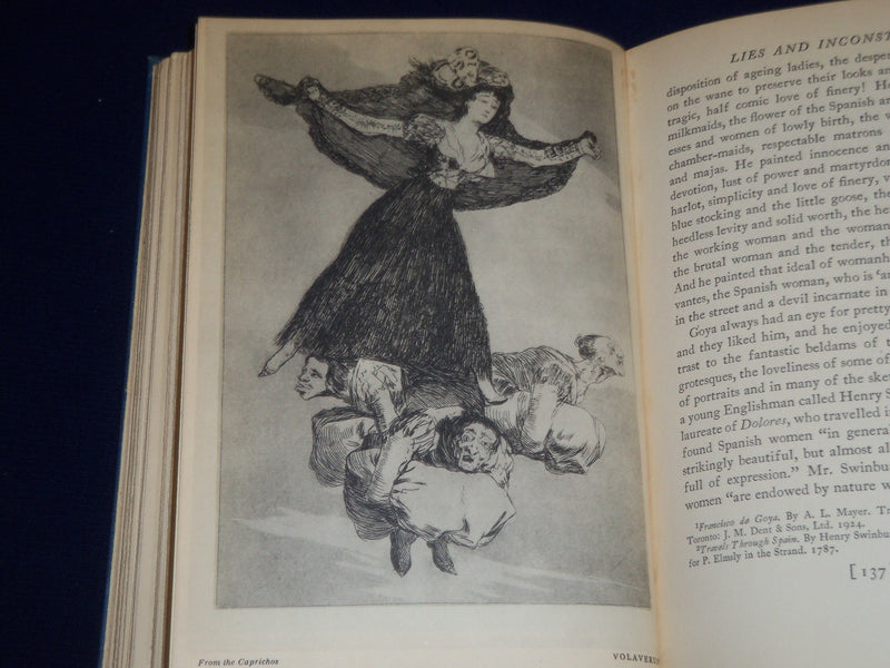 1939 GOYA HARDCOVER BOOK BY CHARLES POORE - NICE PRINTS - KD 2514