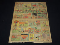 1940-1944 DONALD DUCK NEWSPAPER COLOR COMIC STRIPS - LOT OF 10 - NP 9179