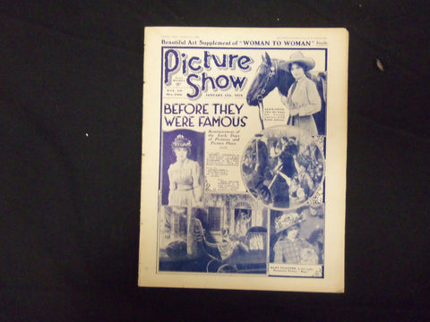 1924 JANUARY 12 PICTURE SHOW MOVIE MAGAZINE - MARY PICKFORD - ST 2465