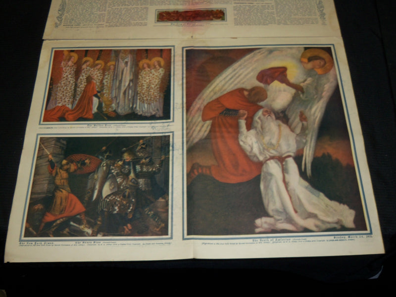 1912 MARCH 24 NEW YORK TIMES EASTER SECTION - ALL COLOR - NP 5622